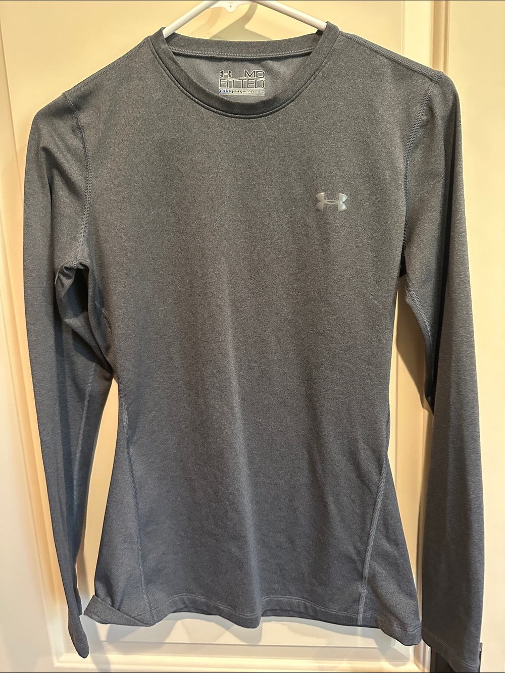 Under Armour Women's Long Sleeve Tech Tee - Charcoal Gray
